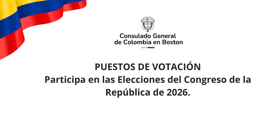 Puestos de votación 2026 para elecciones a Congreso 2026 en Boston