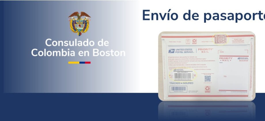 Instrucciones para el envío de pasaporte 