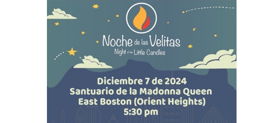 El Consulado de Colombia en Boston invita a celebrar la Noche de las Velitas el 7 de diciembre de 2024