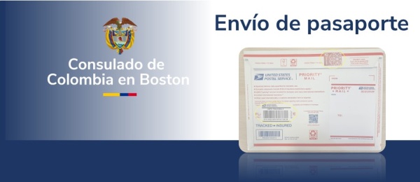 Instrucciones para el envío de pasaporte 